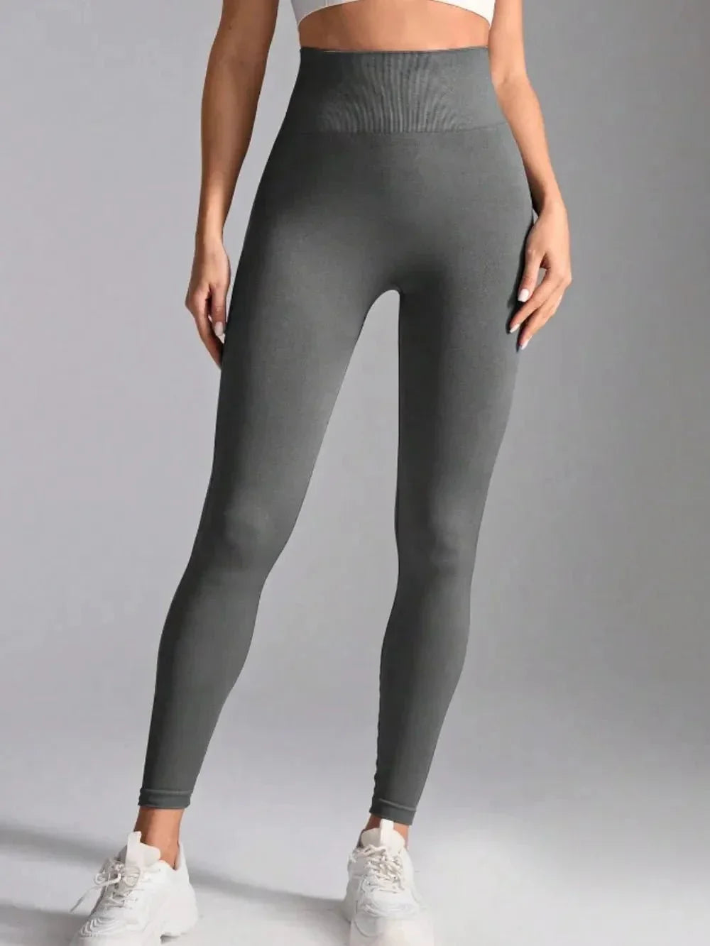 High Waist Active Leggings - VILLA FASHION