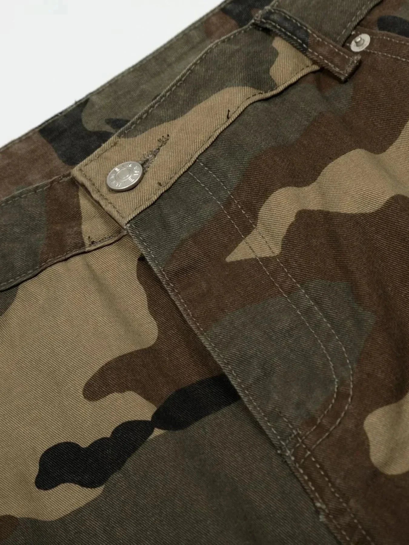 Men's Camouflage Cargo Shorts - VILLA FASHION