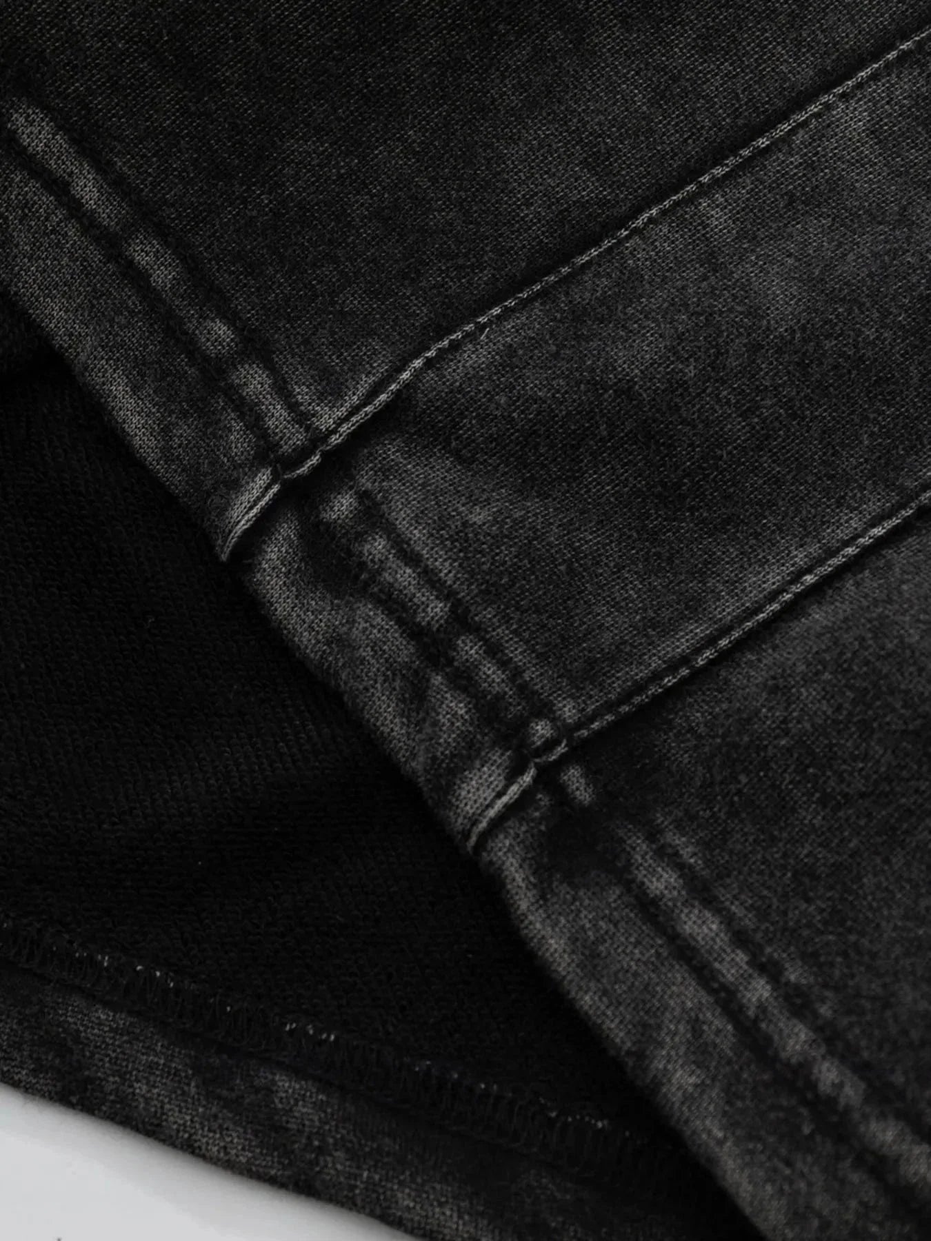 Men's Washed Drawstring Shorts - VILLA FASHION