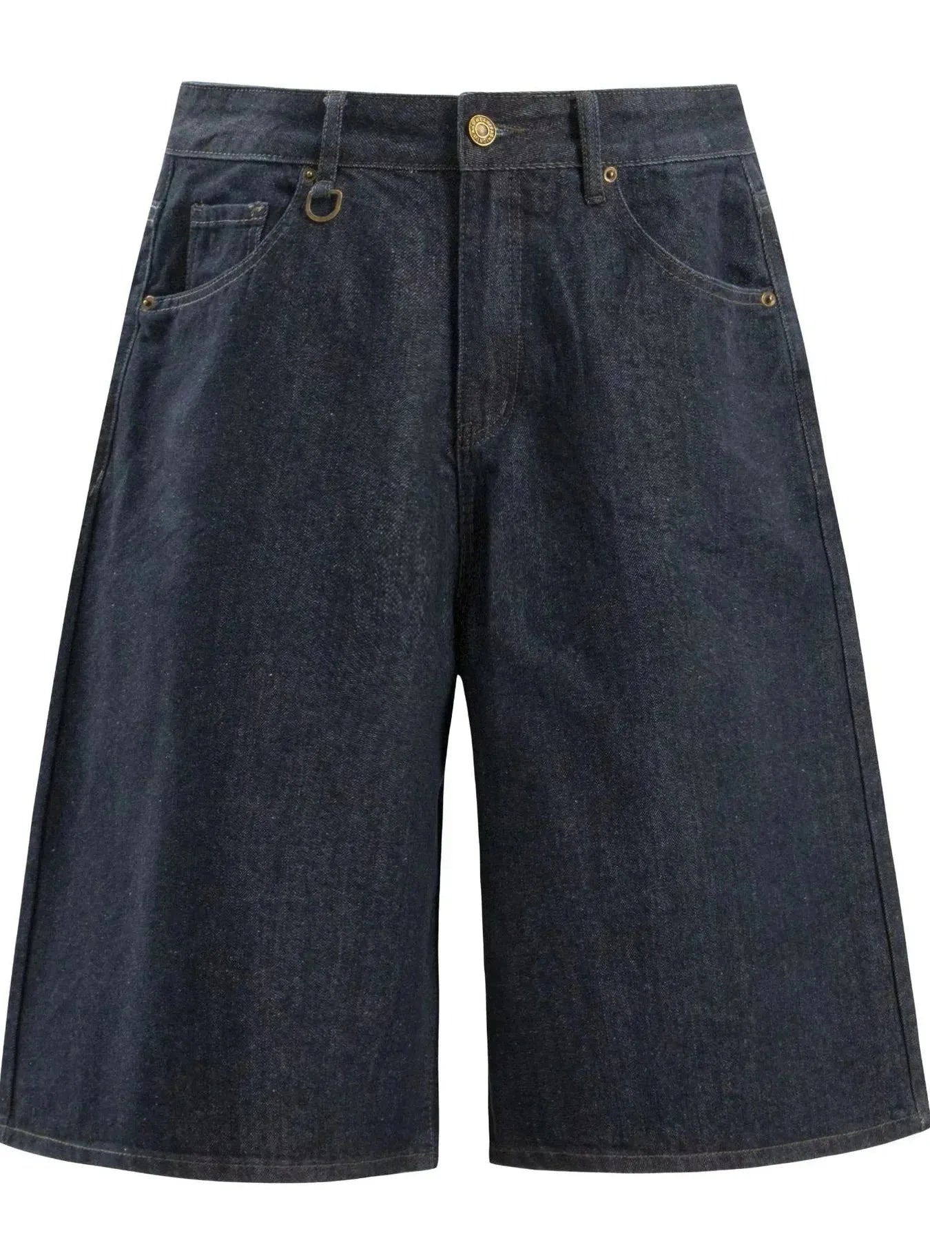 Men's Wide Leg Denim Shorts - VILLA FASHION