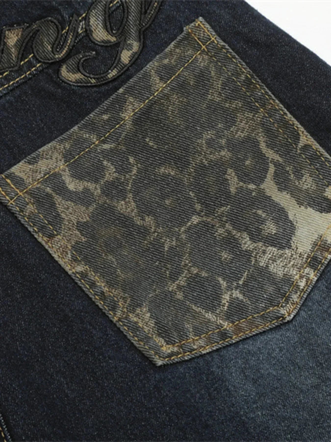 Men's Wide Leg Denim Shorts - VILLA FASHION