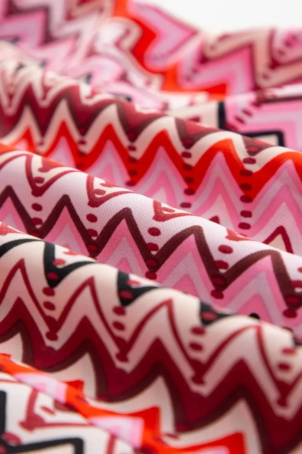 Slit Printed Halter Neck Dress - VILLA FASHION