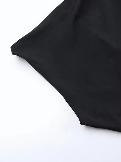 Asymmetrical Tied Sleeveless Maxi Dress - VILLA FASHION