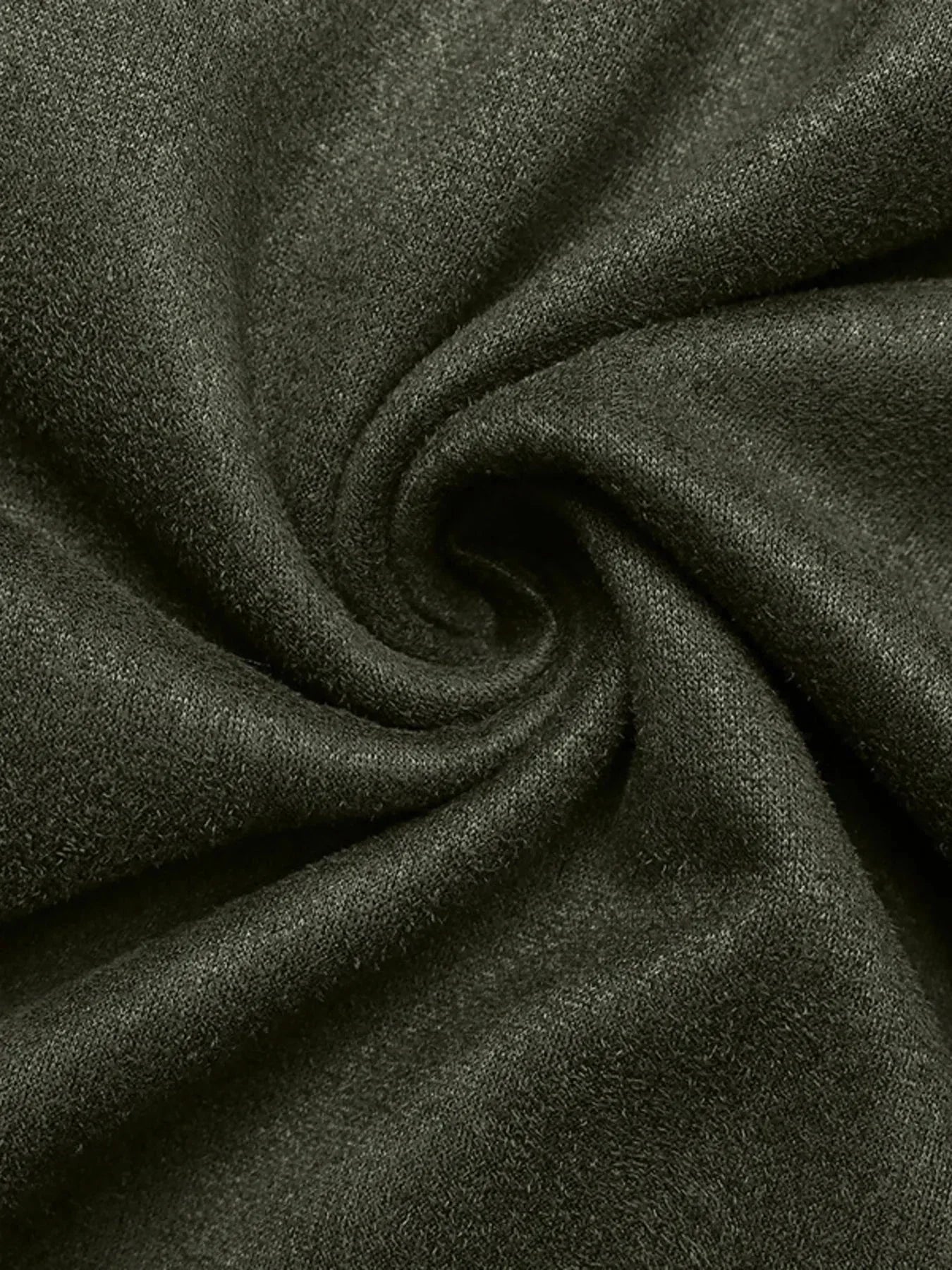 Button Front Mini Sweatshirt Dress - VILLA FASHION