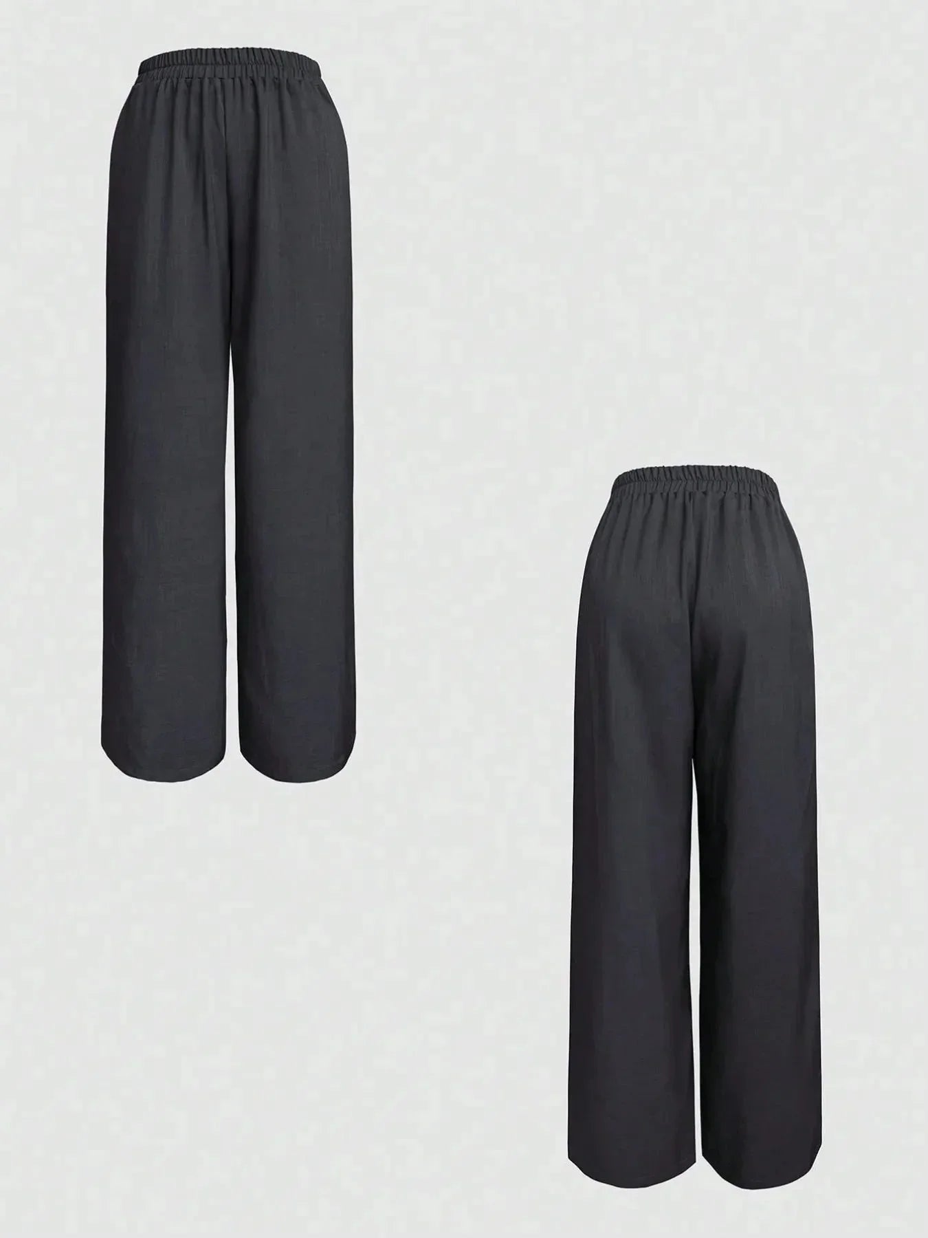 Button Up Sleeveless Top and Pants Set - VILLA FASHION