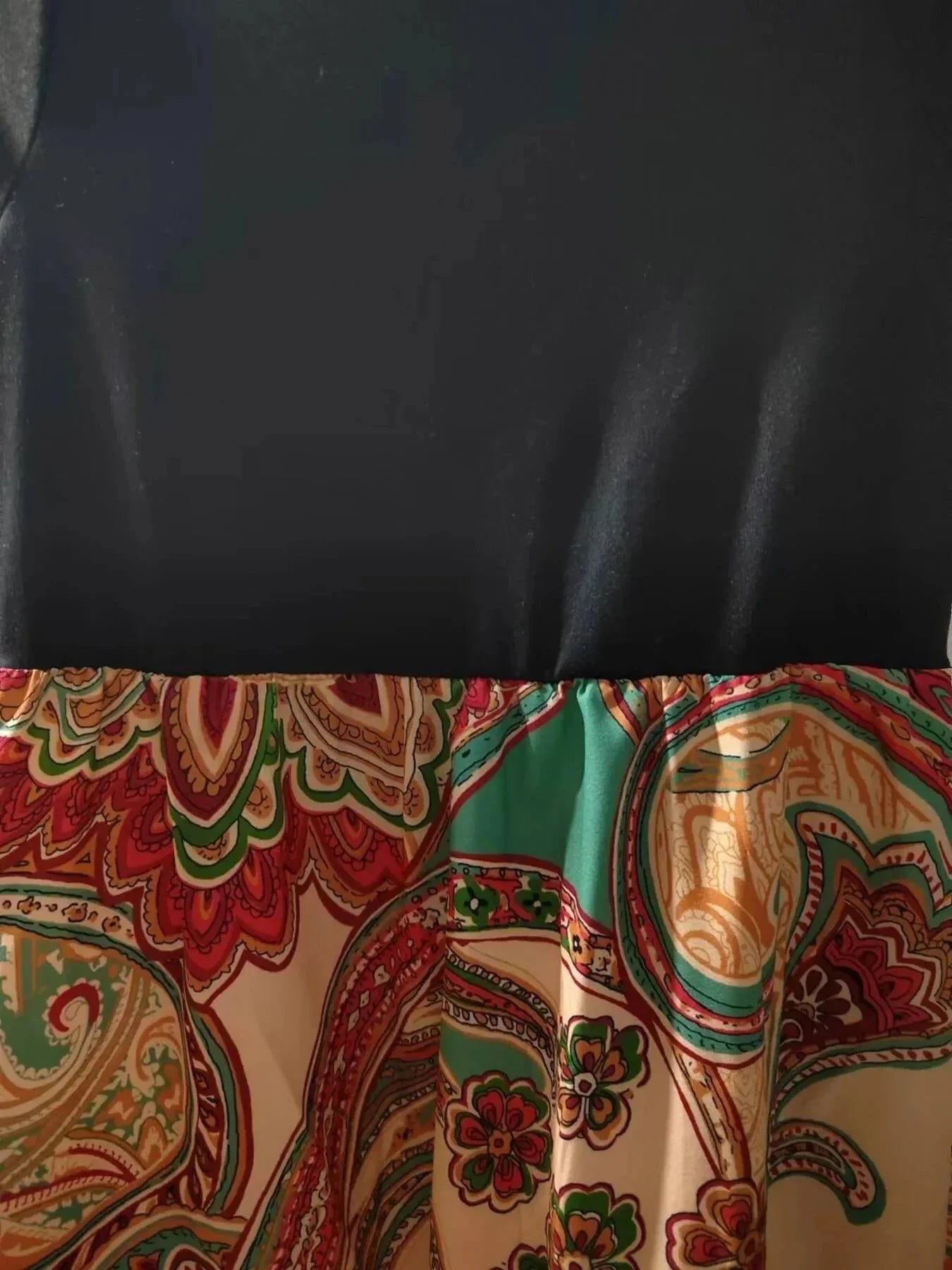 Children's Printed Short Sleeve Dress - VILLA FASHION