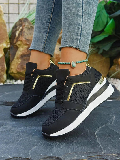 Comfort Breathable Mesh Sneakers - VILLA FASHION