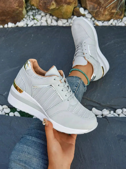 Comfort Breathable Mesh Sneakers - VILLA FASHION