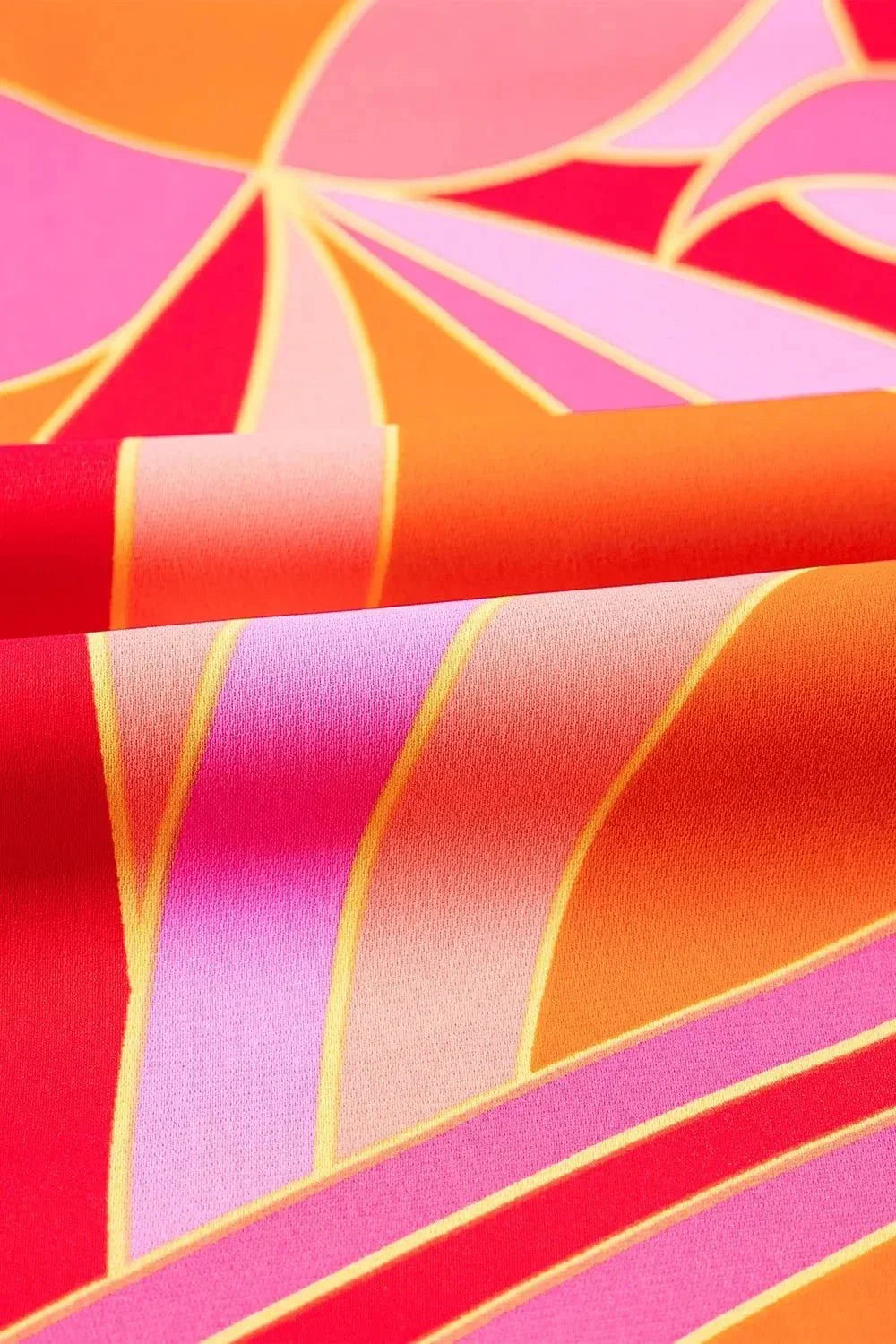 Contrast Grecian Neck Maxi Dress - VILLA FASHION