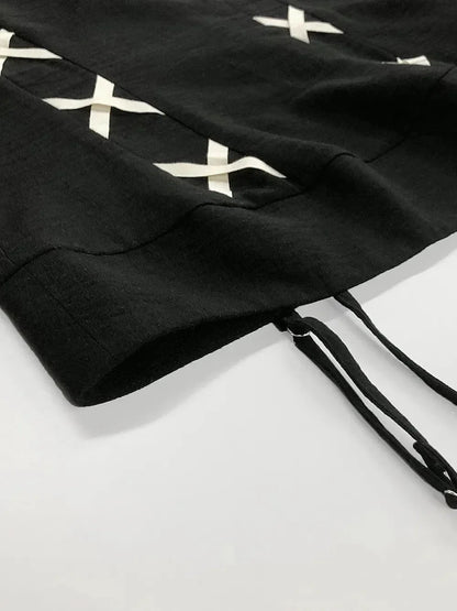 Contrast Mini Cami Dress - VILLA FASHION