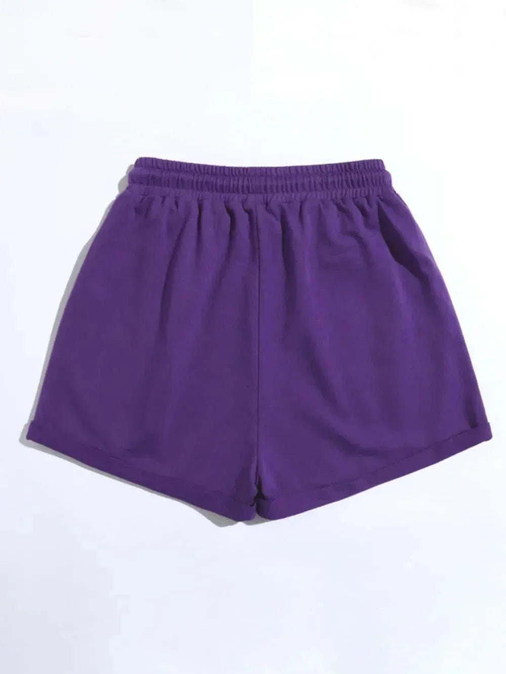 Drawstring Shorts with Pockets - VILLA FASHION