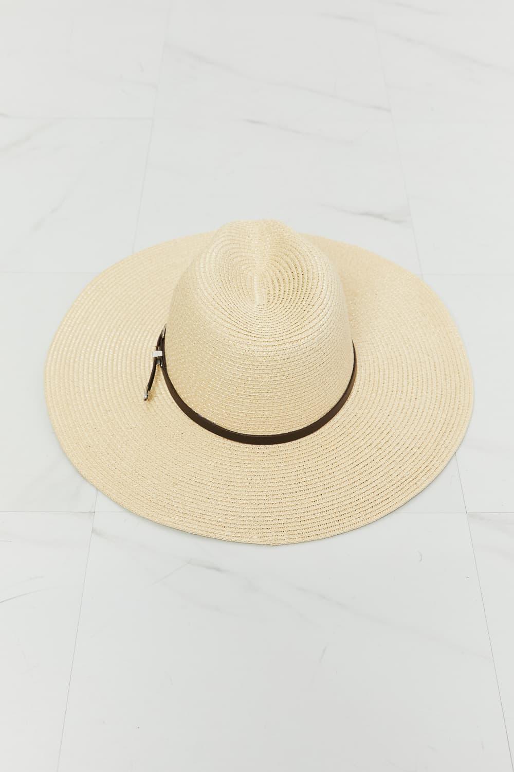 Fame Boho Summer Straw Fedora Hat - VILLA FASHION