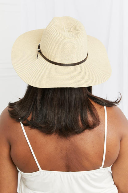Fame Boho Summer Straw Fedora Hat - VILLA FASHION