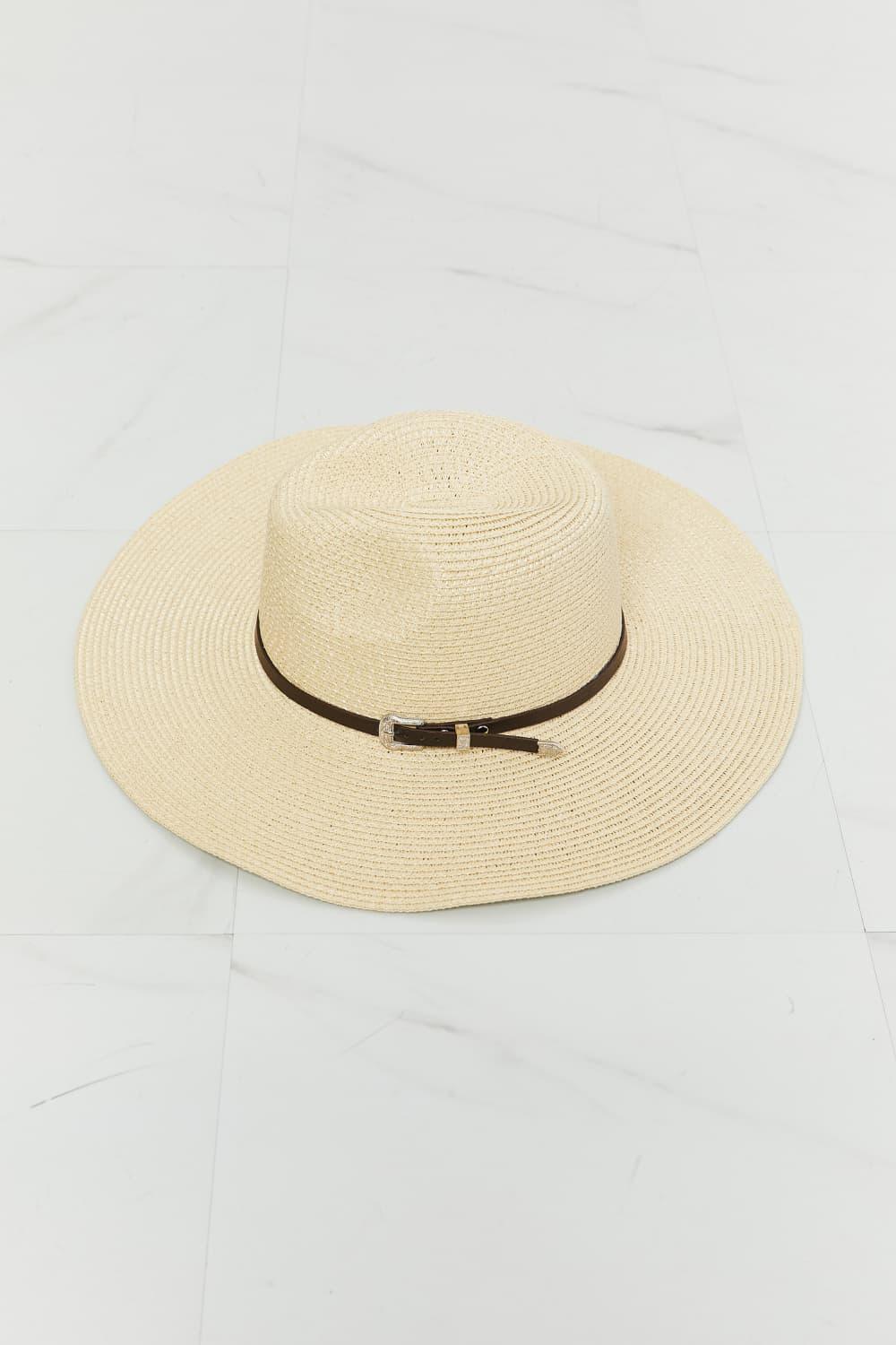 Fame Boho Summer Straw Fedora Hat - VILLA FASHION