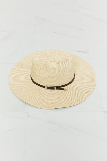 Fame Boho Summer Straw Fedora Hat - VILLA FASHION