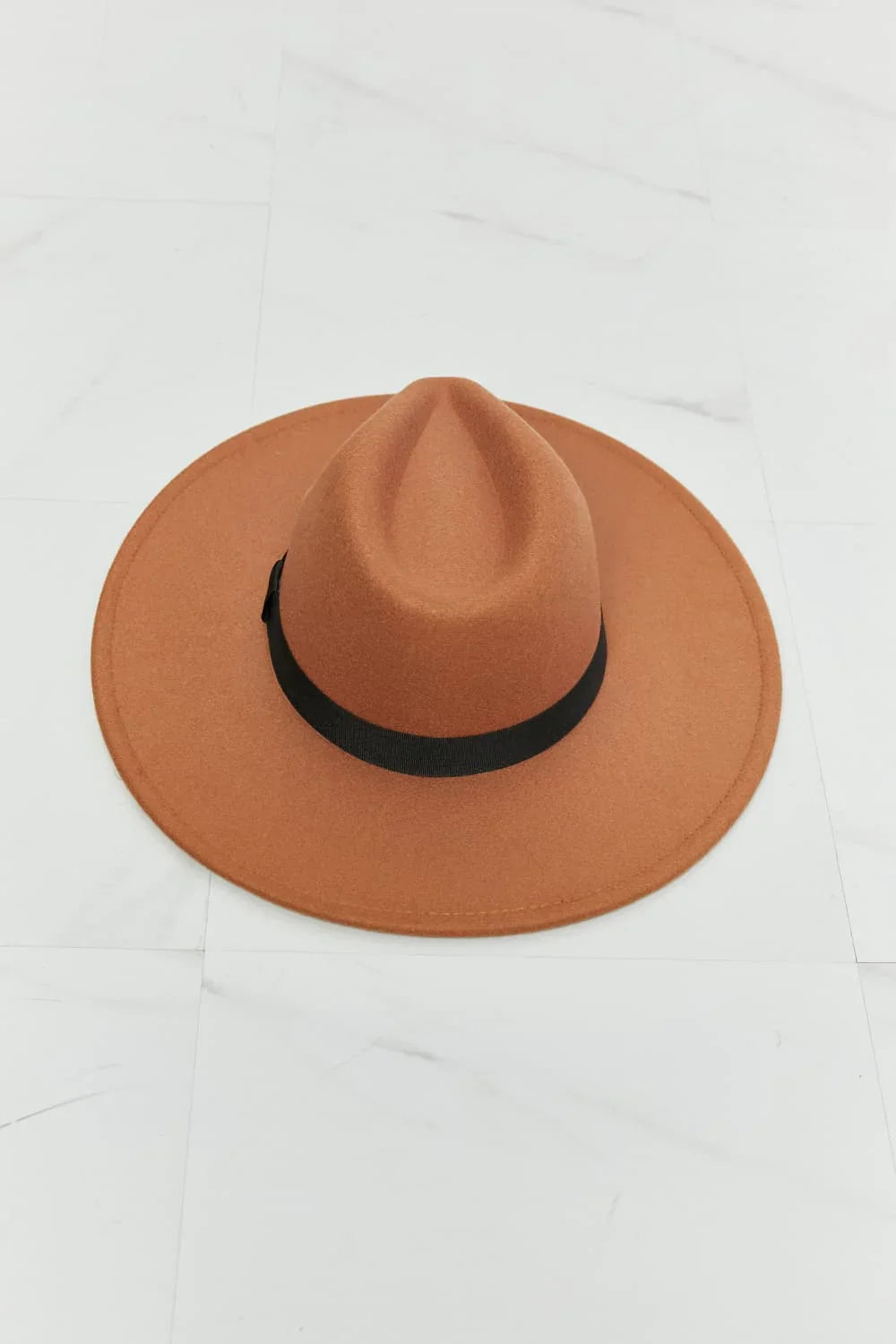 Fame Enjoy The Simple Things Fedora Hat - VILLA FASHION
