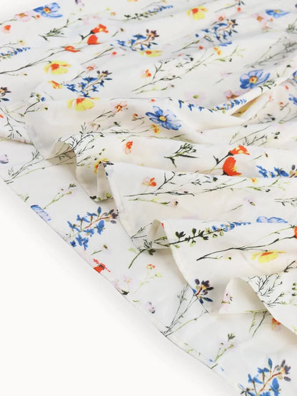 Floral Tiered Maxi Skirt - VILLA FASHION