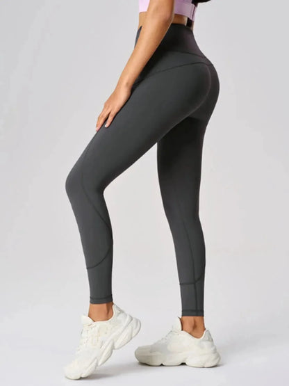 High Waist Active Leggings - VILLA FASHION