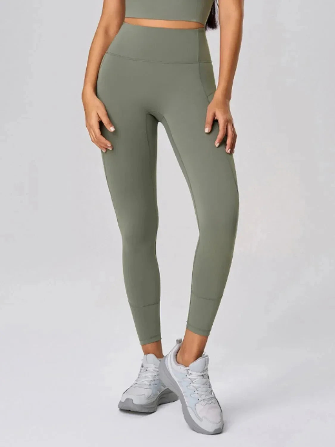 High Waist Active Leggings - VILLA FASHION