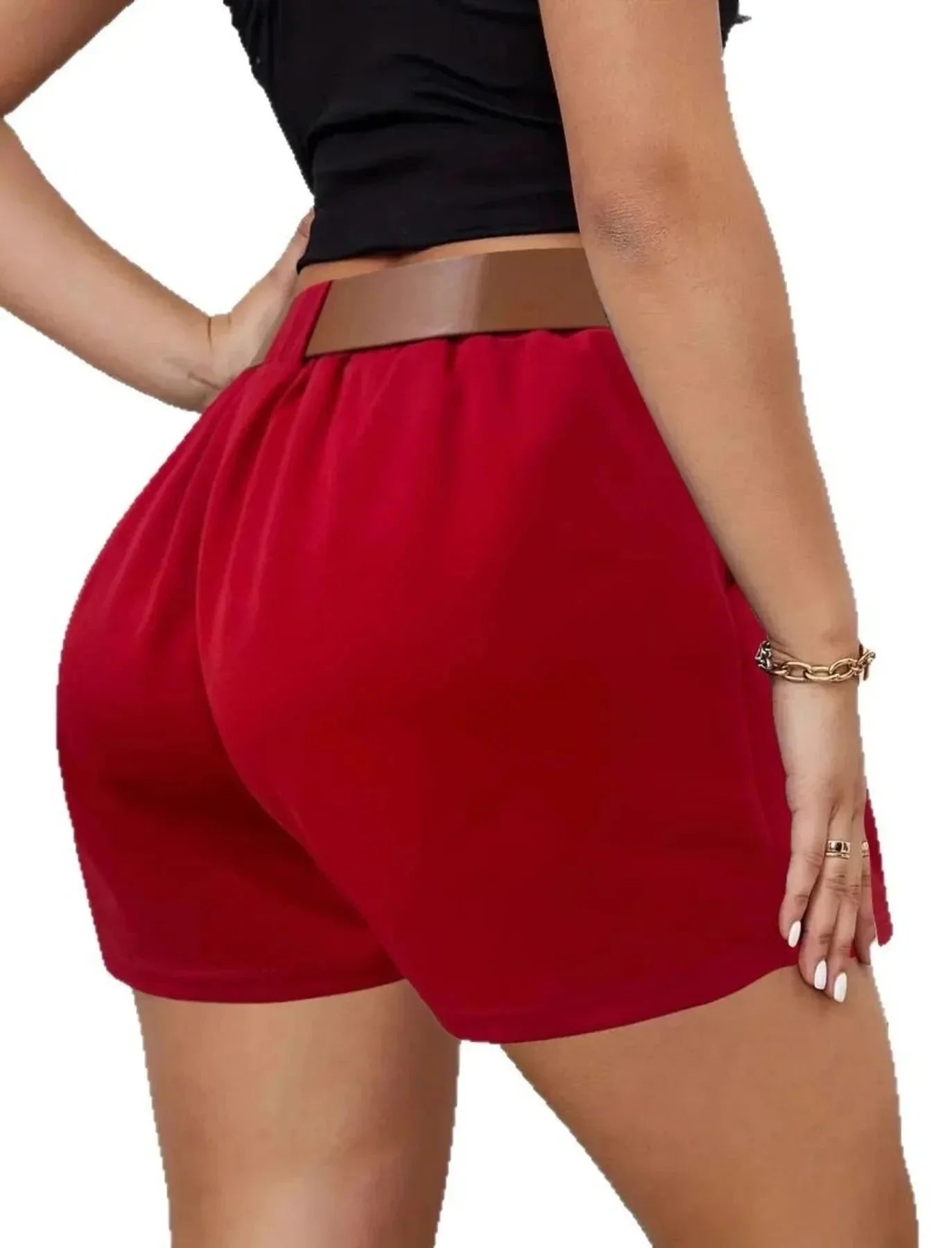 High Waist Shorts - VILLA FASHION