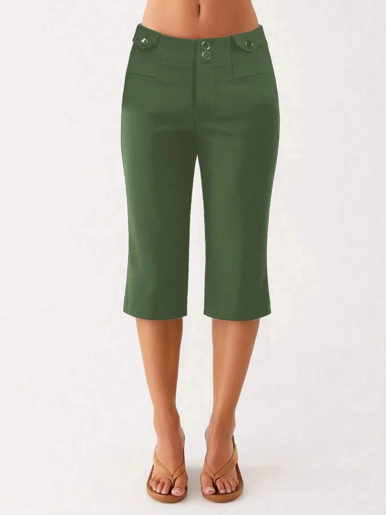 High - Waisted Shorts - VILLA FASHION