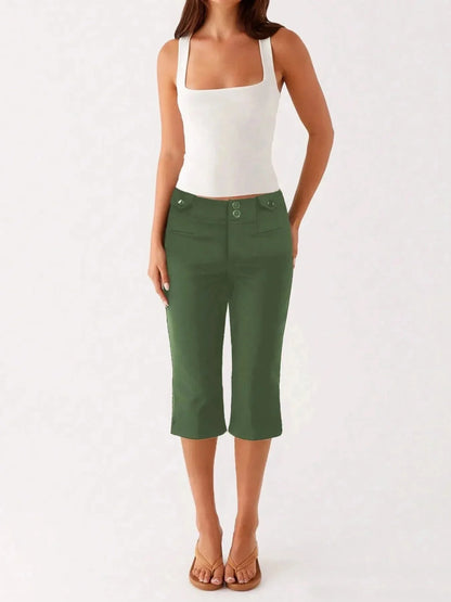 High - Waisted Shorts - VILLA FASHION