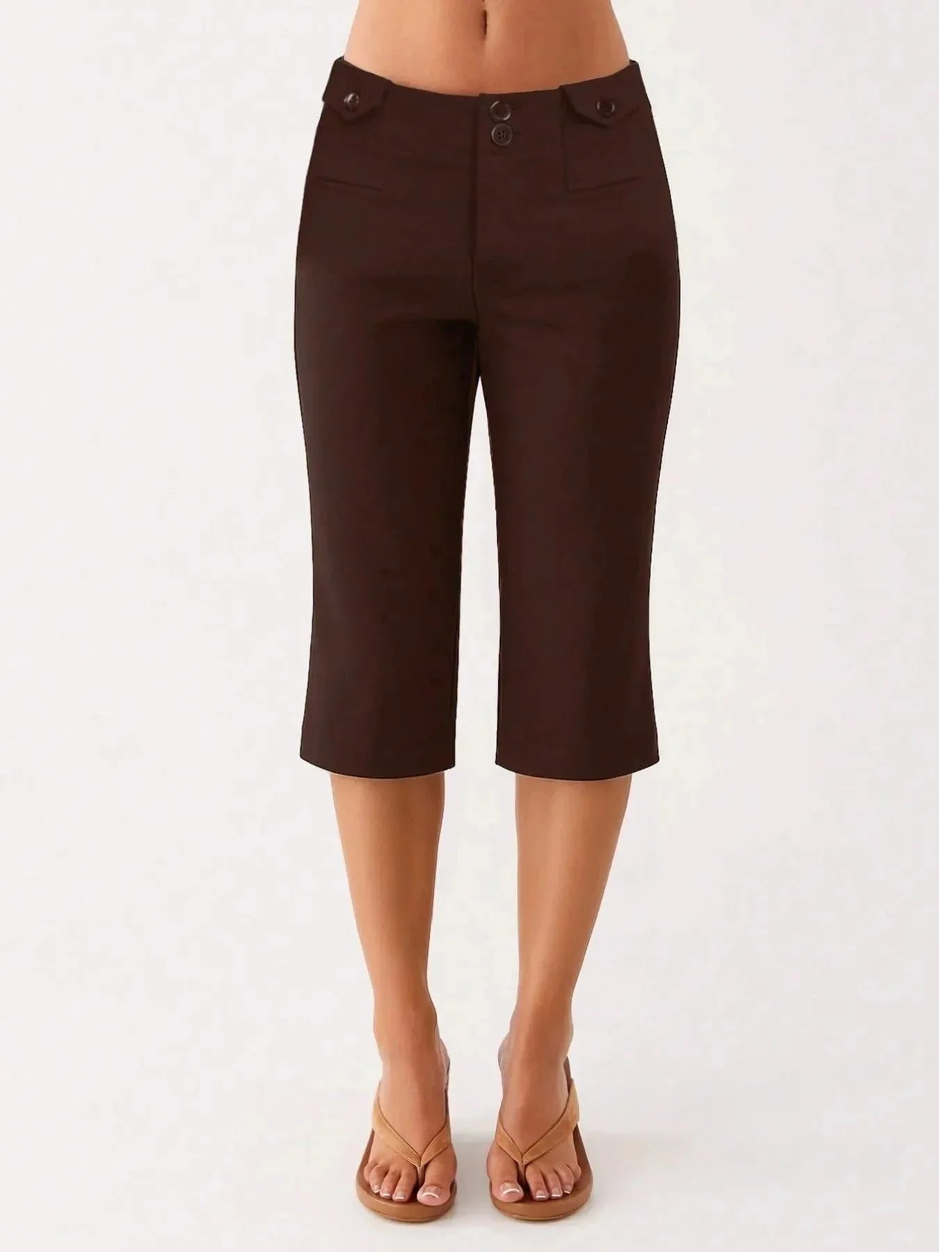 High - Waisted Shorts - VILLA FASHION