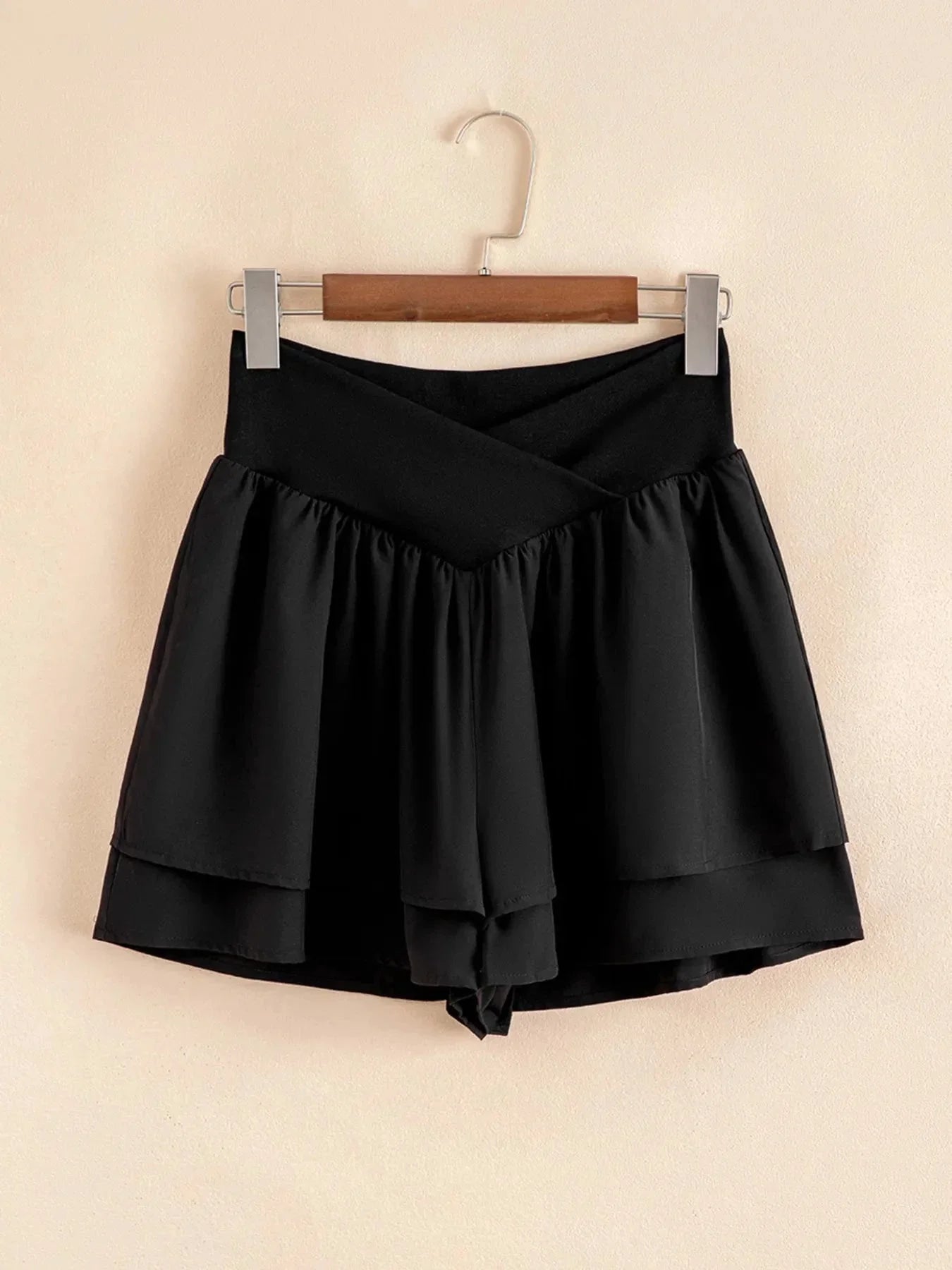 Layered Ruffle Shorts - VILLA FASHION