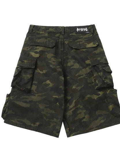 Men's Camouflage Cargo Shorts - VILLA FASHION