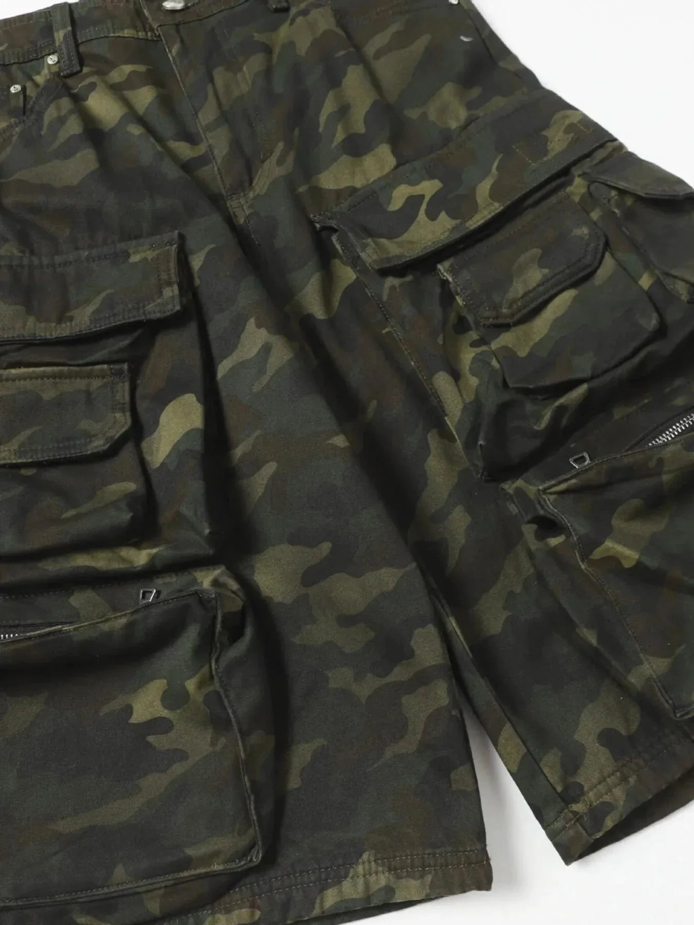 Men's Camouflage Cargo Shorts - VILLA FASHION
