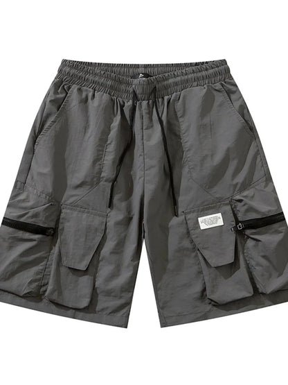 Men's Drawstring Cargo Shorts - VILLA FASHION