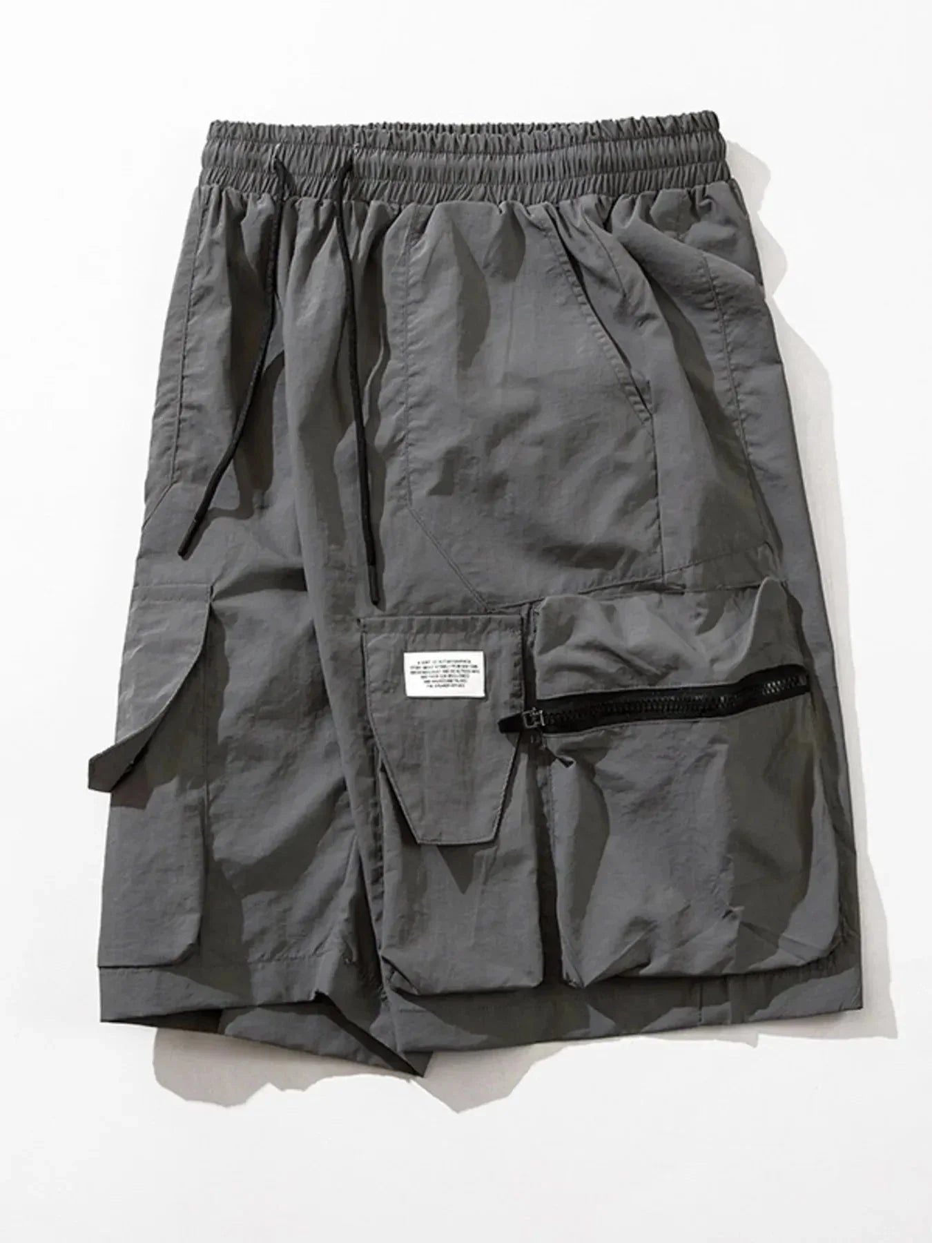 Men's Drawstring Cargo Shorts - VILLA FASHION