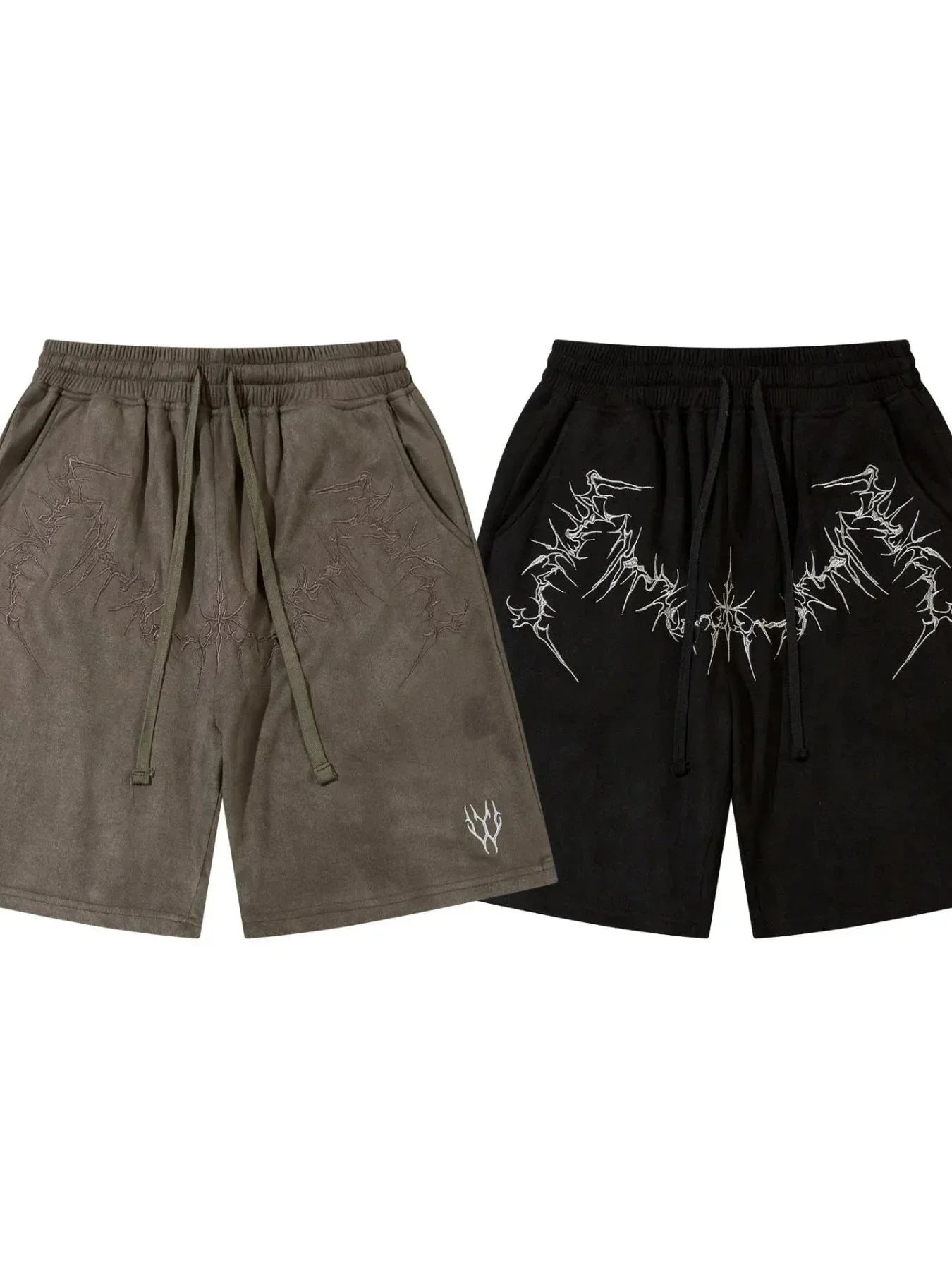 Men's Drawstring Pocketed Shorts - VILLA FASHION