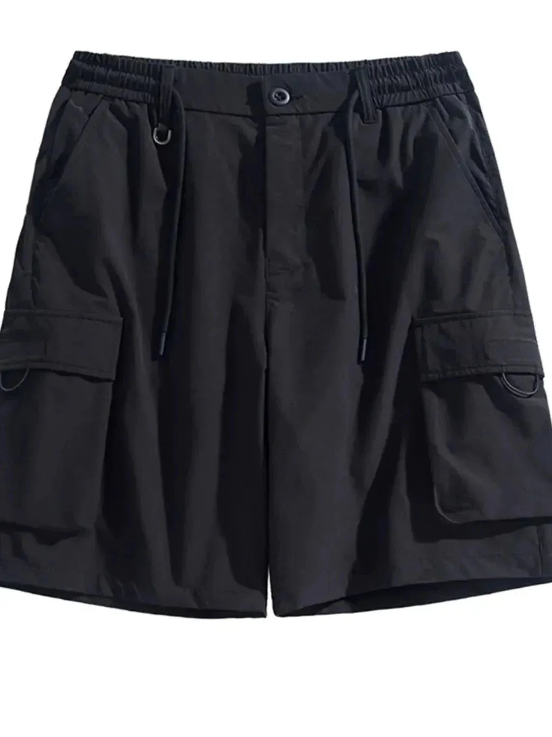 Men's Drawstring Pocketed Shorts - VILLA FASHION