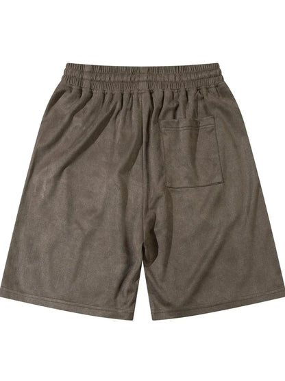 Men's Drawstring Pocketed Shorts - VILLA FASHION