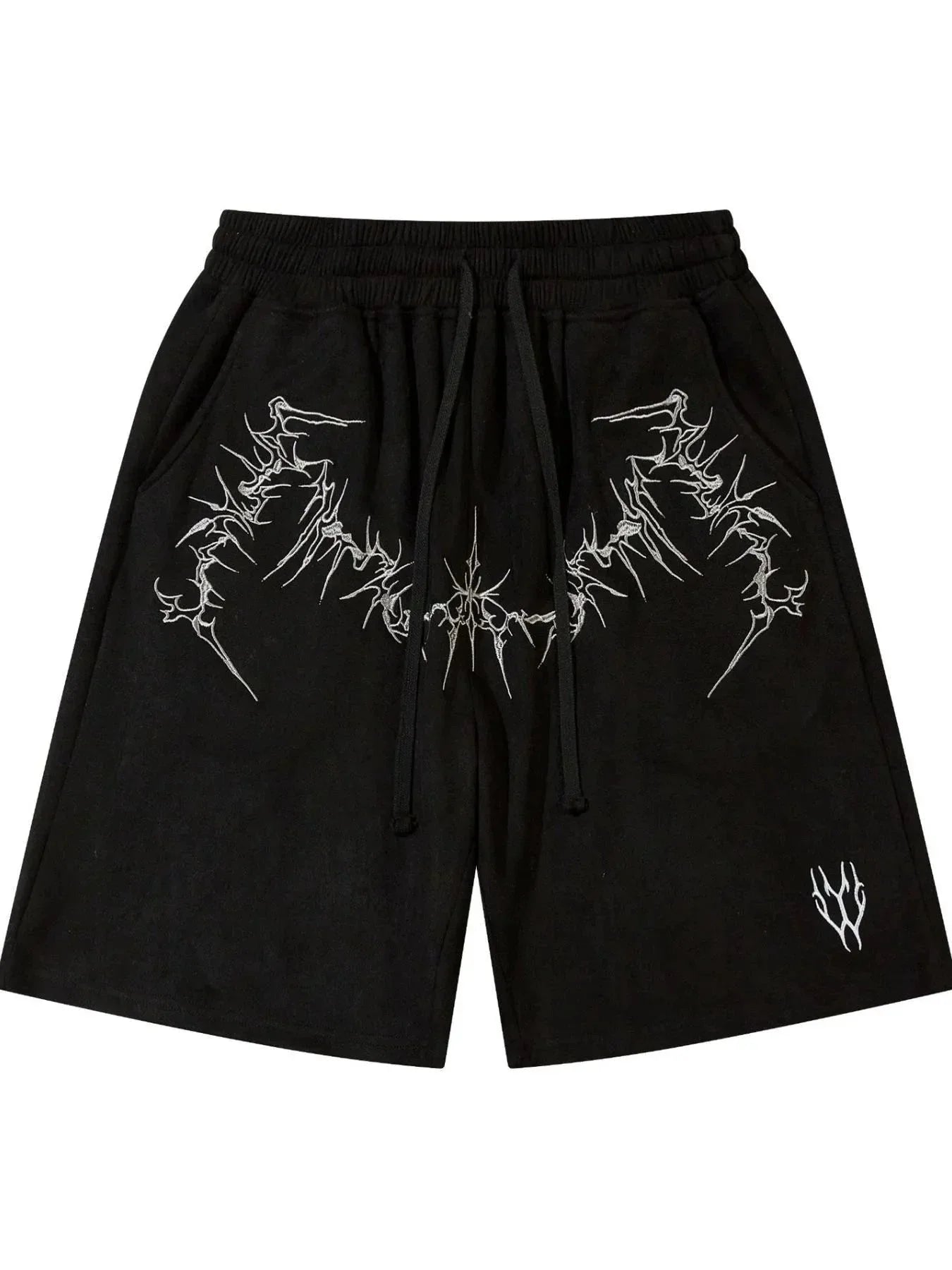 Men's Drawstring Pocketed Shorts - VILLA FASHION