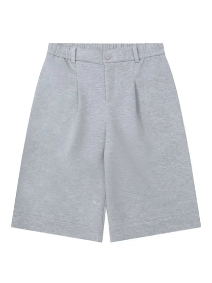 Men's Elastic Waist Shorts - VILLA FASHION