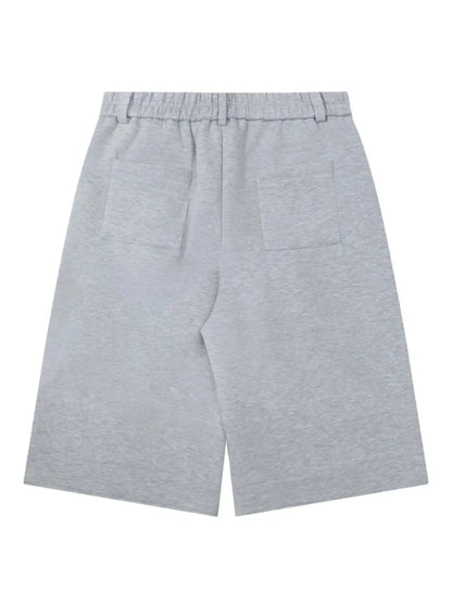 Men's Elastic Waist Shorts - VILLA FASHION