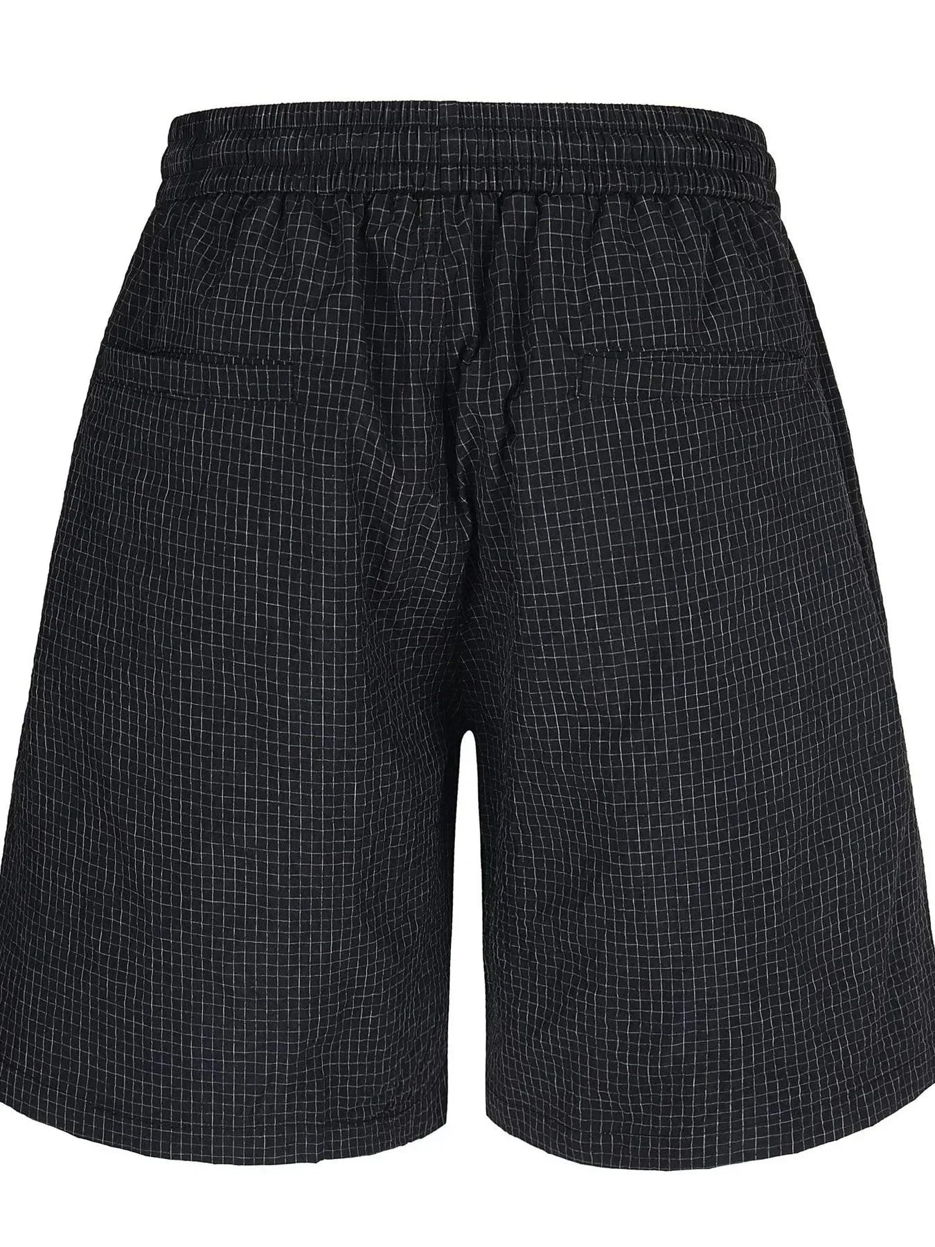 Men's Plaid Shorts with Pockets - VILLA FASHION