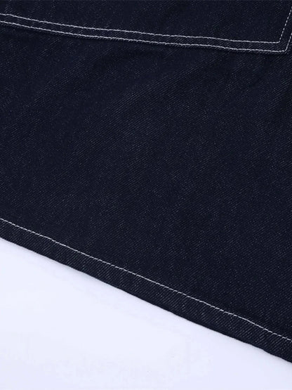 Men's Wash Cargo Denim Shorts - VILLA FASHION