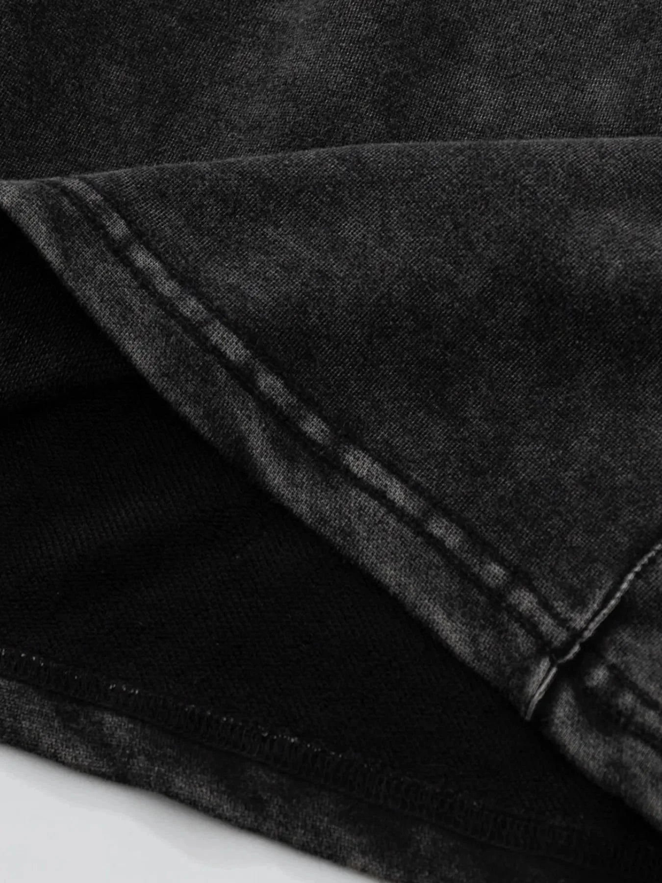 Men's Washed Drawstring Shorts - VILLA FASHION