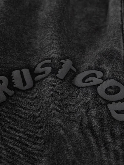 Men's Washed Drawstring Shorts - VILLA FASHION