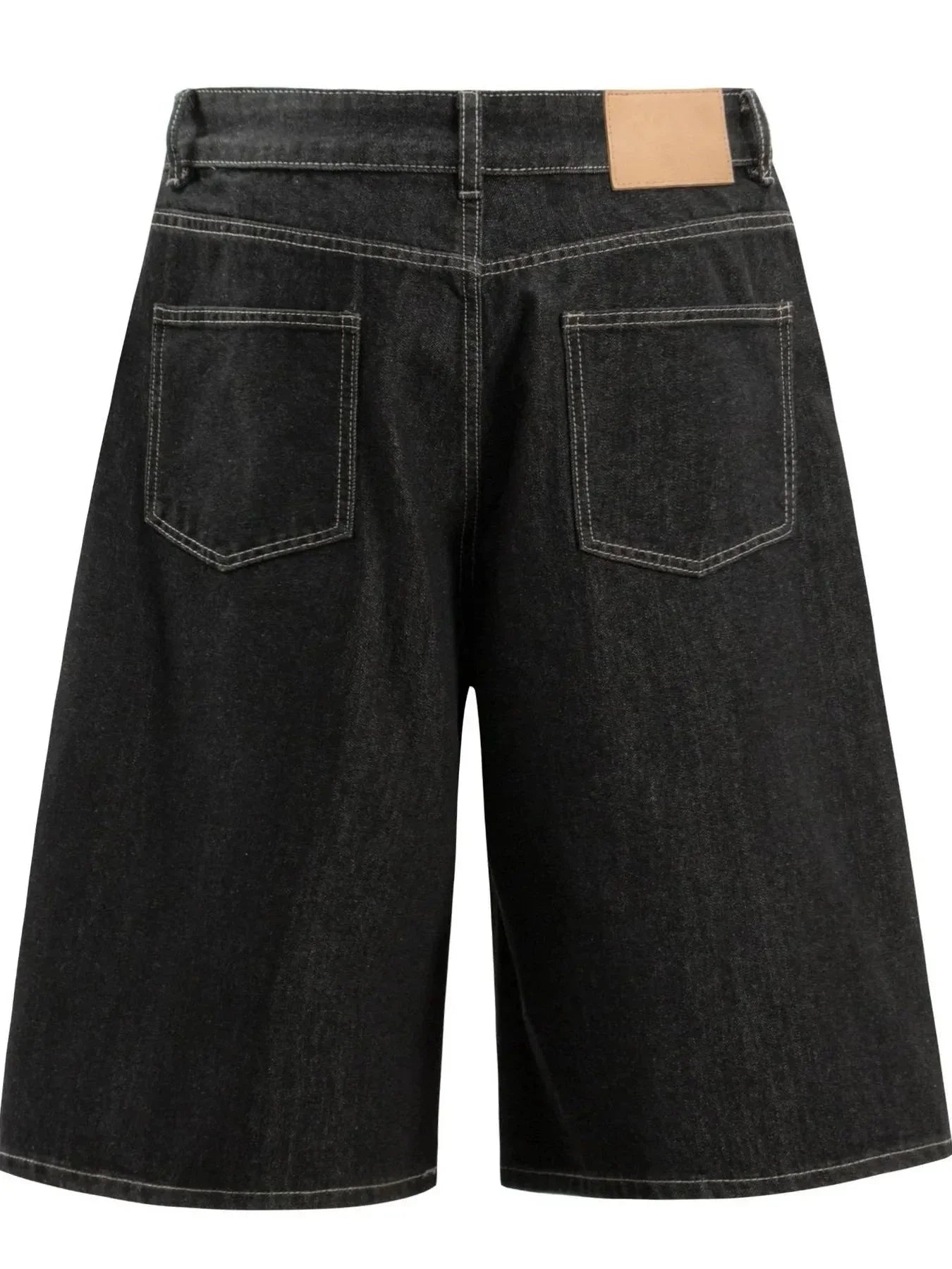 Men's Wide Leg Denim Shorts - VILLA FASHION