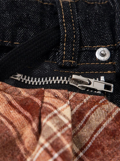 Men's Wide Leg Denim Shorts - VILLA FASHION