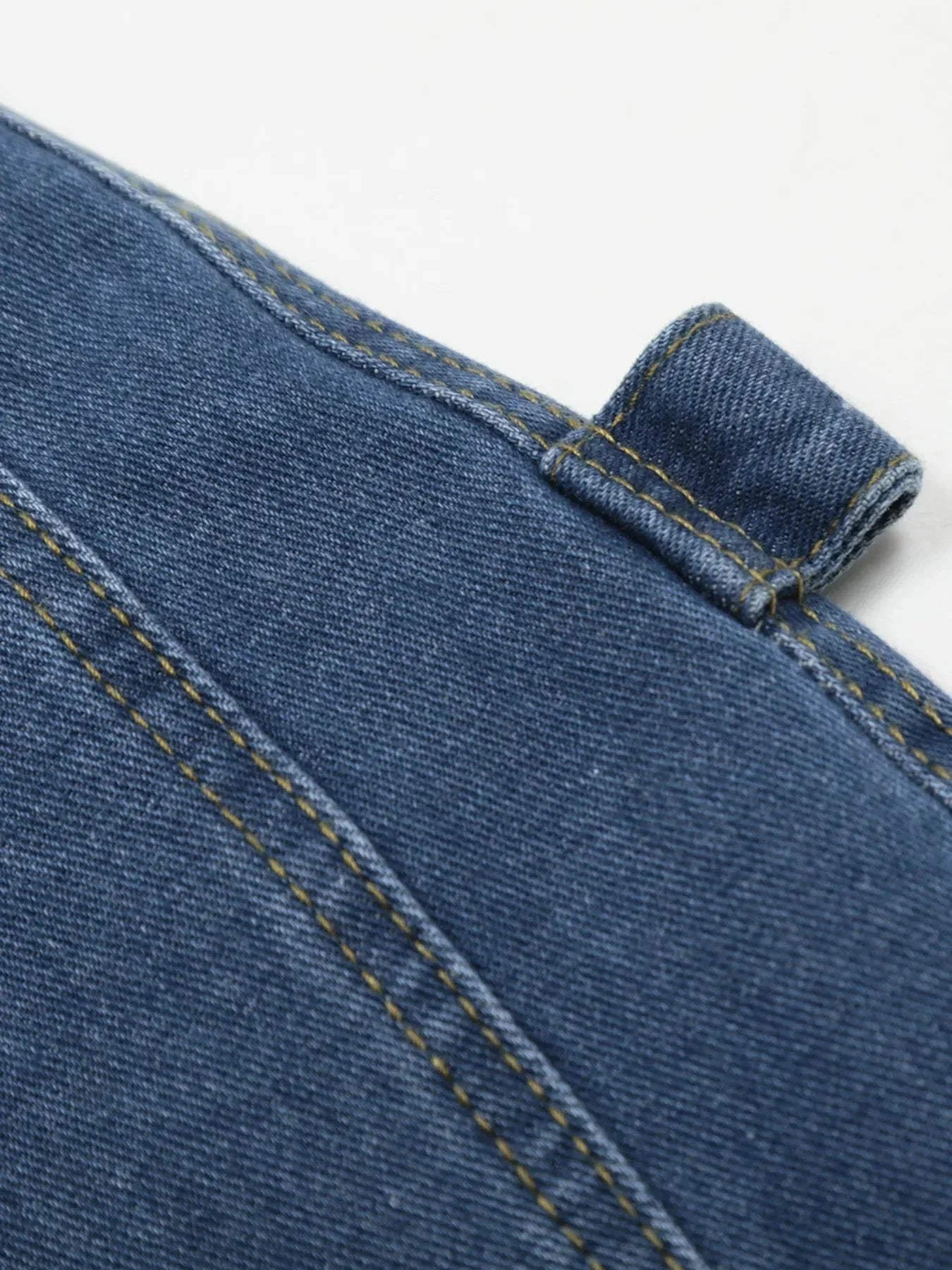 Men's Wide Leg Denim Shorts - VILLA FASHION