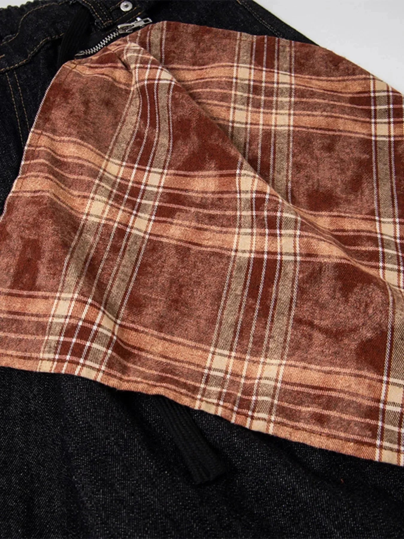 Men's Wide Leg Denim Shorts - VILLA FASHION