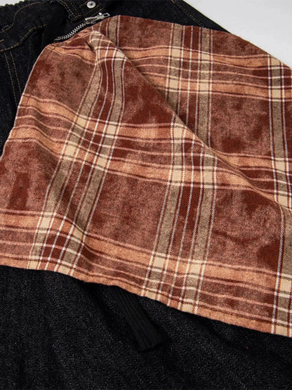 Men's Wide Leg Denim Shorts - VILLA FASHION