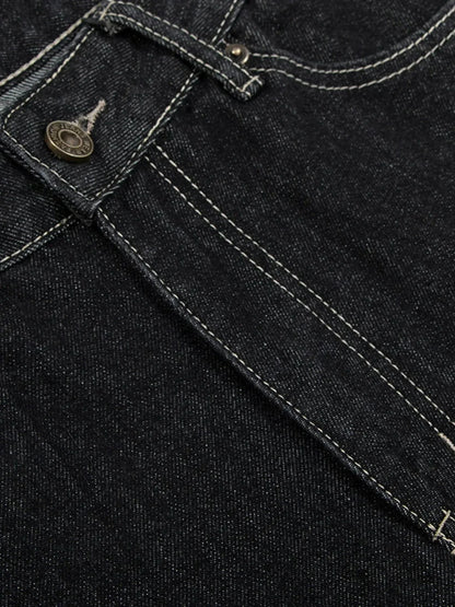 Men's Wide Leg Denim Shorts - VILLA FASHION