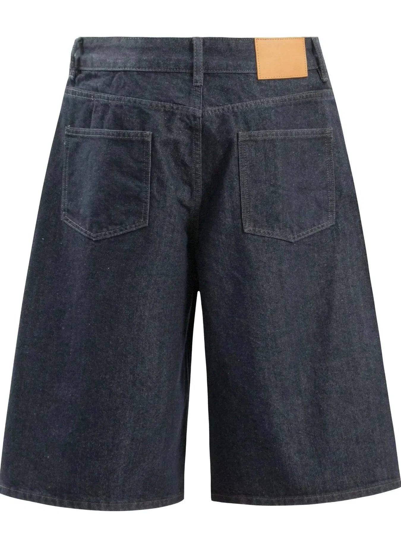 Men's Wide Leg Denim Shorts - VILLA FASHION