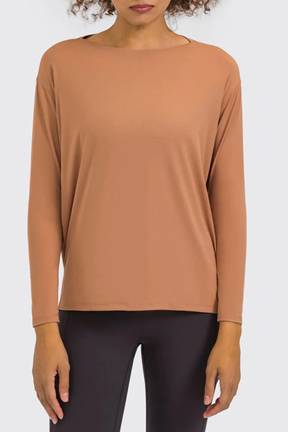 Millennia Loose Fit Active Top - VILLA FASHION